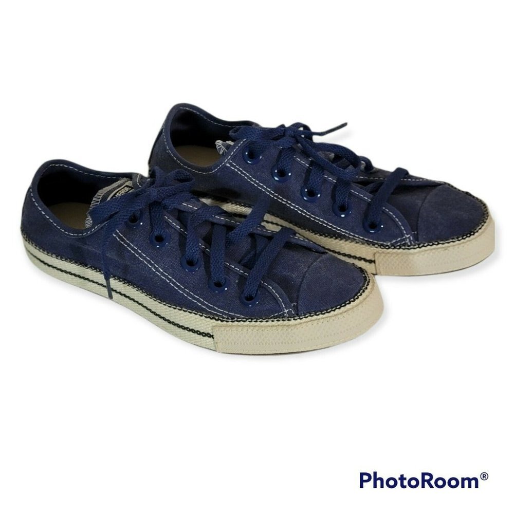 Converse All Stars Blue Sneakers Size 6